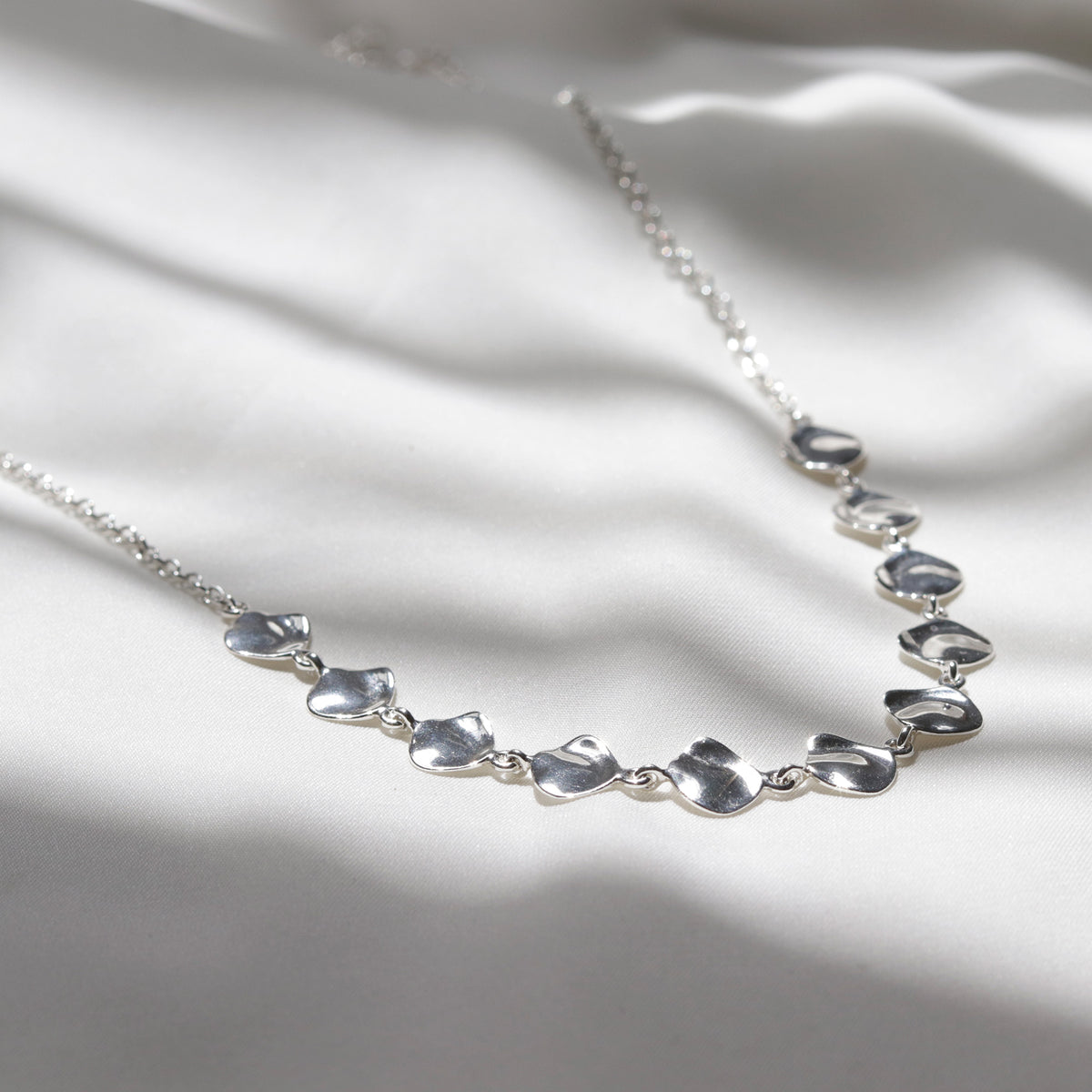 Ripple Textured Necklace