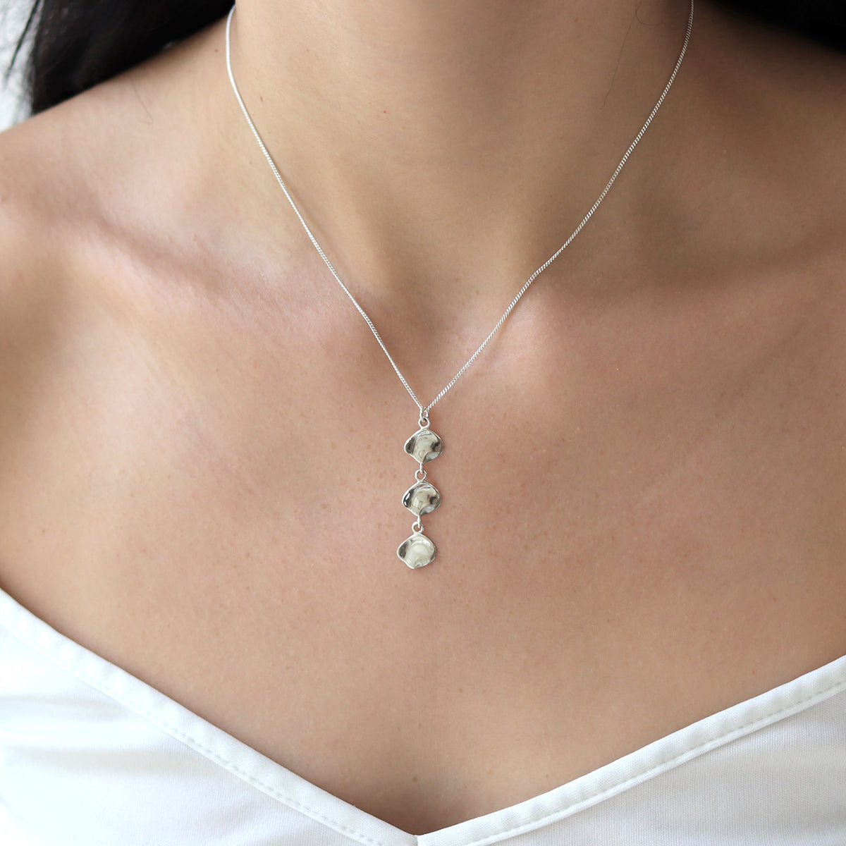 Ripple Textured Pendant