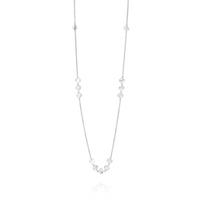 Ripple Textured Long Necklace