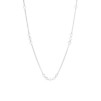 Ripple Textured Long Necklace