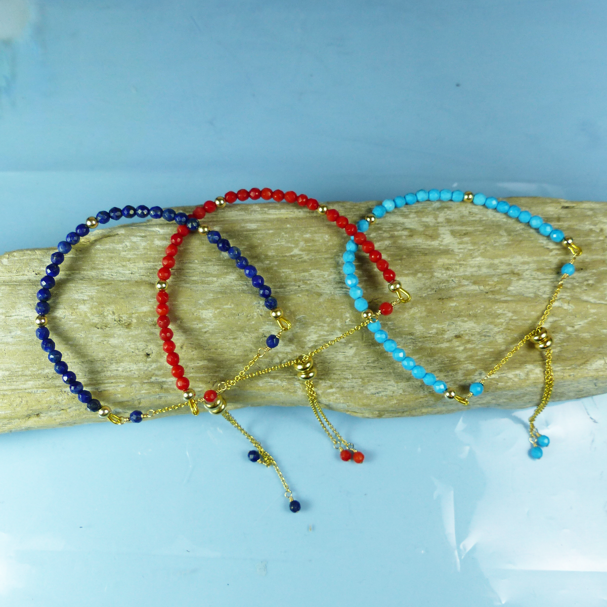 Beaded 2025 slider bracelet