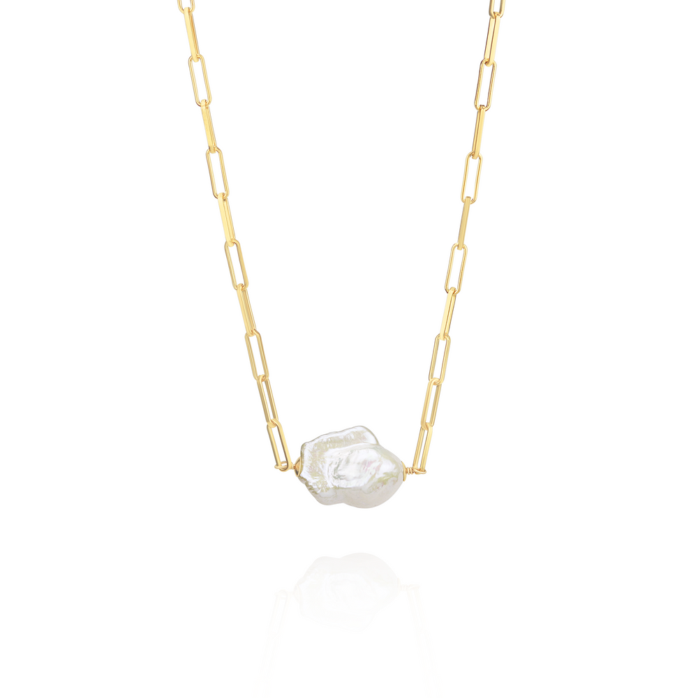 Baroque Pearl Choker Necklace – Mounir Jewellery