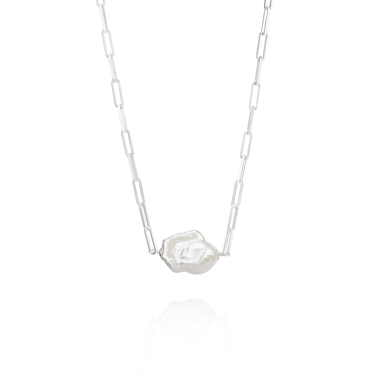 Baroque Pearl Choker Necklace – Mounir Jewellery Baroque Pearl Choker Necklace – Mounir Jewellery