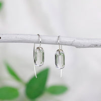 Rock Crystal Teardrop Earrings