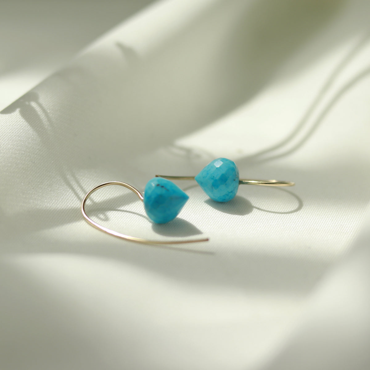 Mini Fish Hook Minaret Earrings