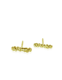 Gold Bar Studs