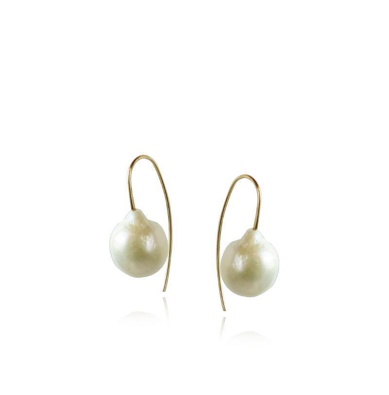 9ct Gold Pearl Earrings