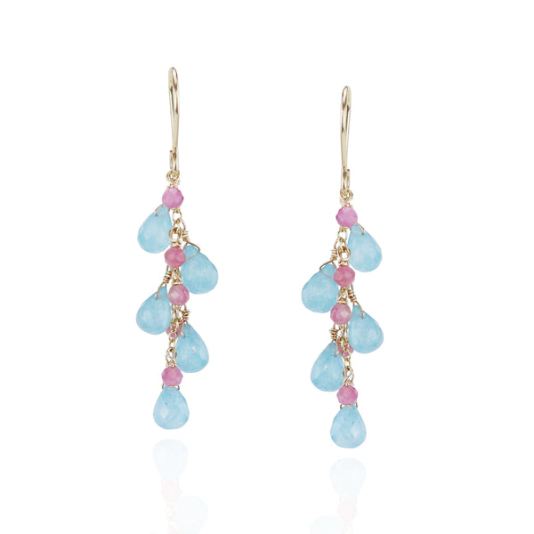 Briolette Waterfall Earrings