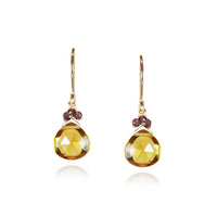 Dainty Gem Drop Earrings