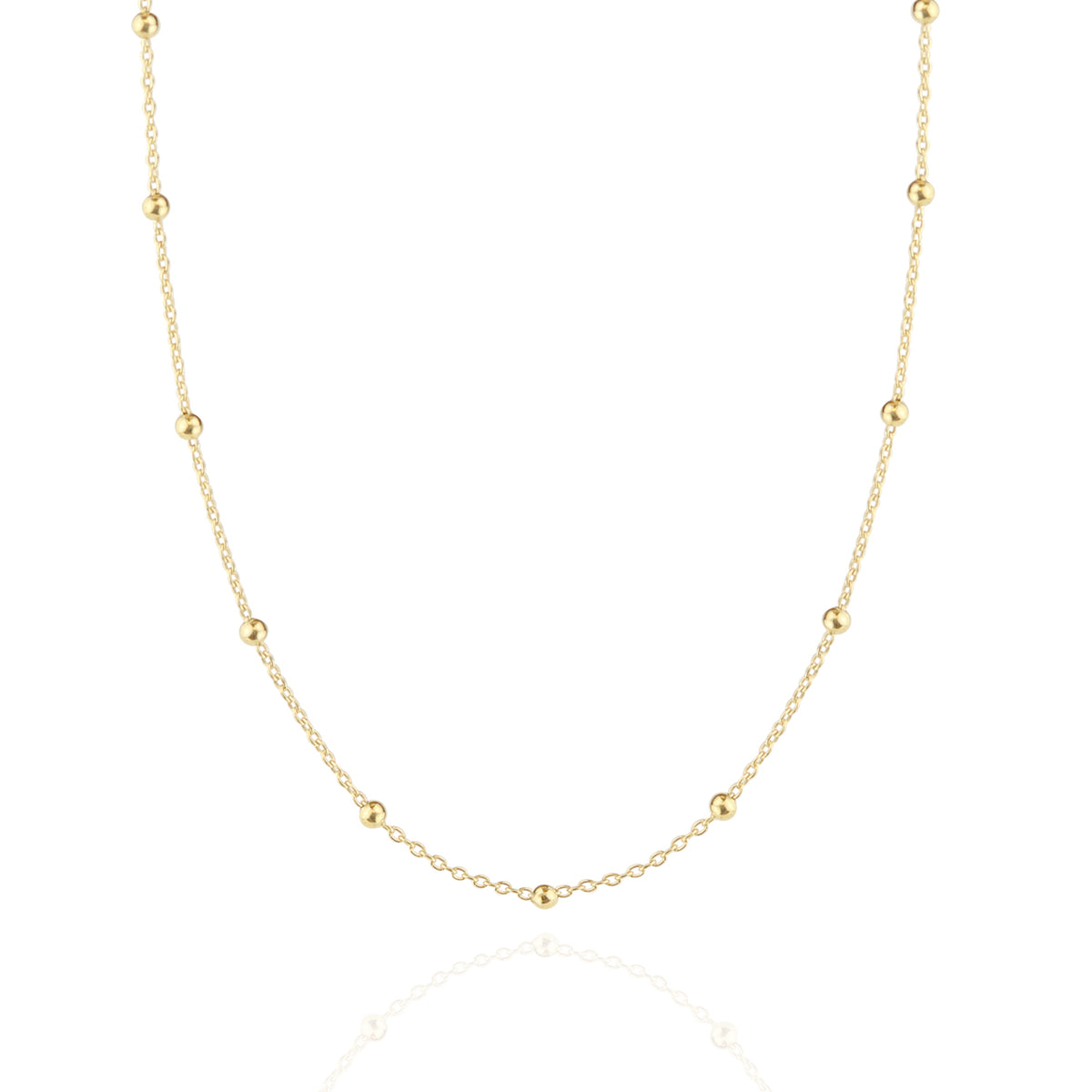 Plain Satellite Chain Necklace