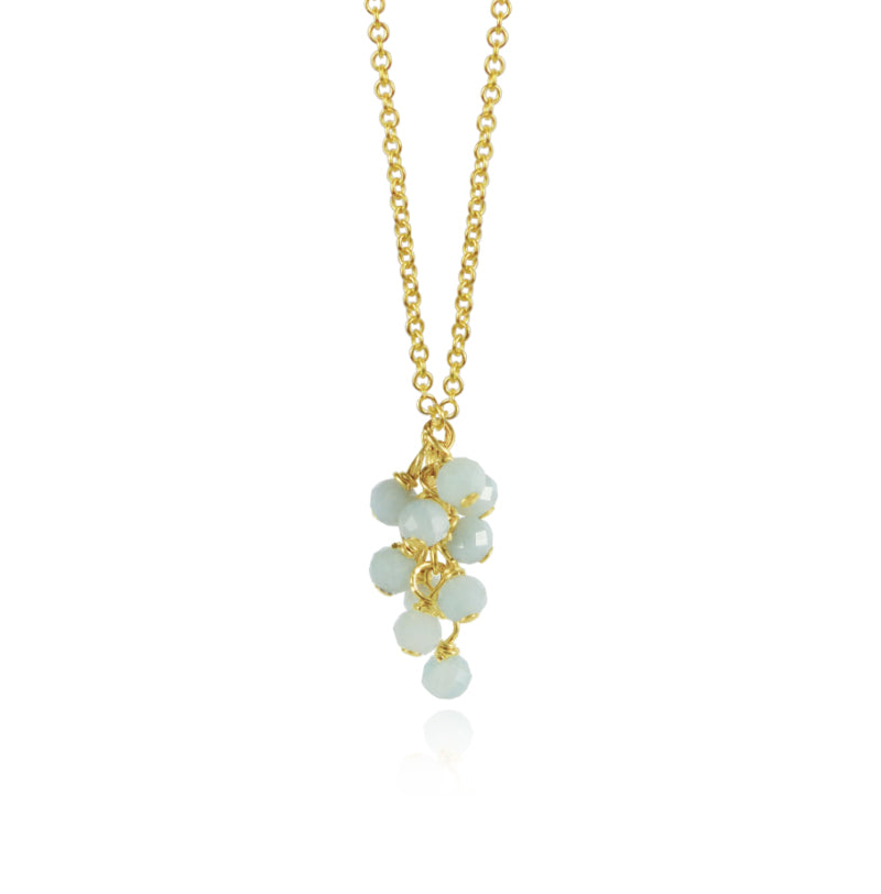 Grape Cluster Pendant Necklace