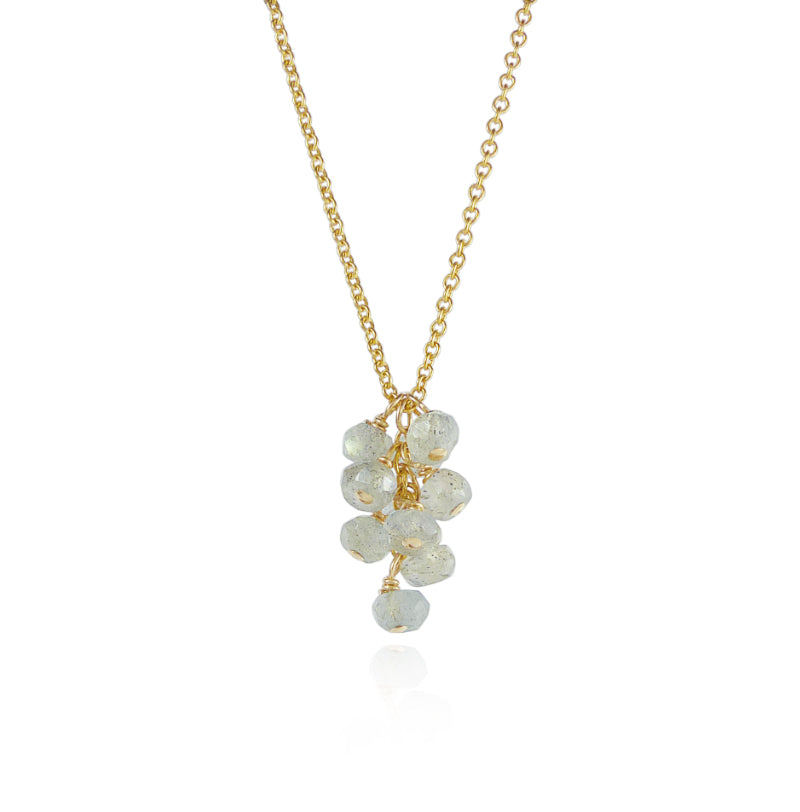 Grape Cluster Pendant Necklace