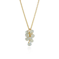 Grape Cluster Pendant Necklace