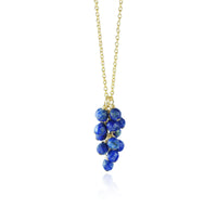 Grape Cluster Pendant Necklace