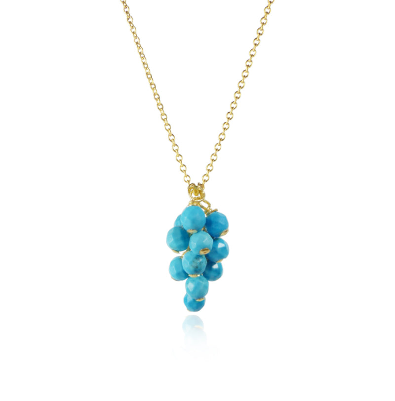 Grape Cluster Pendant Necklace