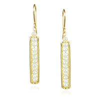 Gem Beads Pod Earrings