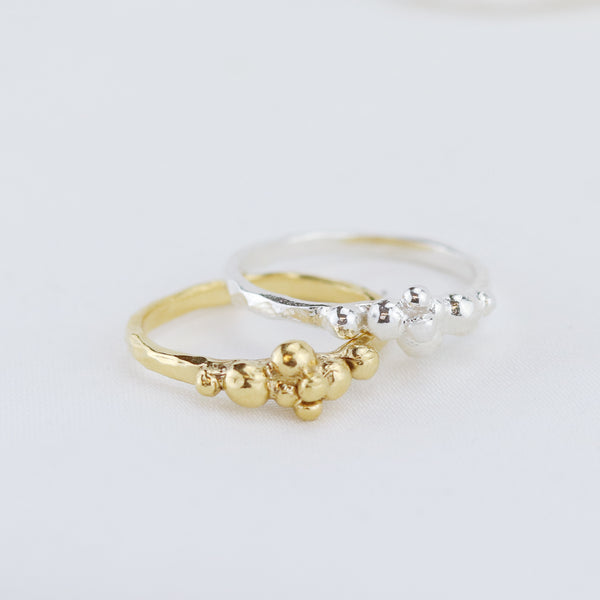 Bubble Textured Ring