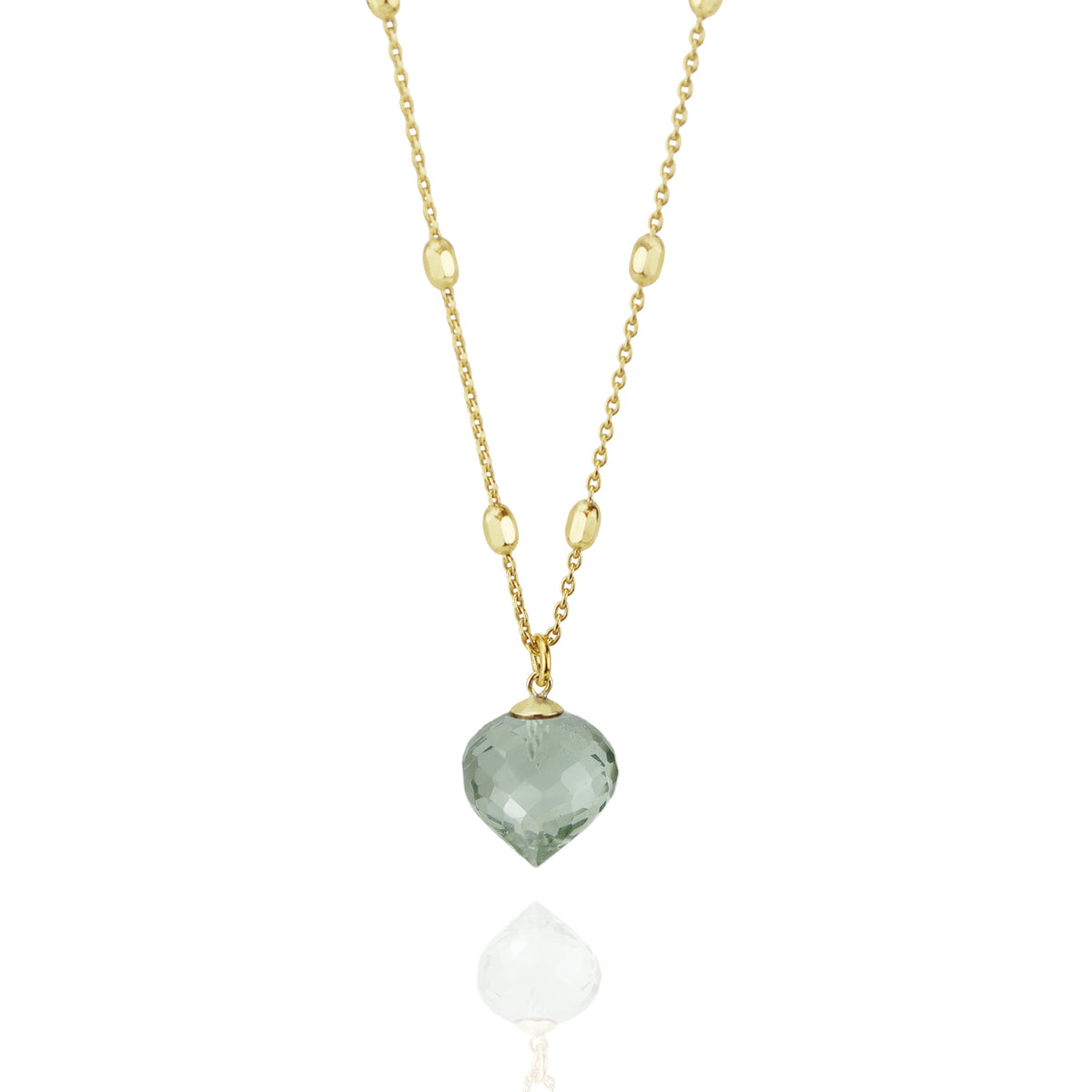 Minaret Pendant with Satellite Chain Necklace