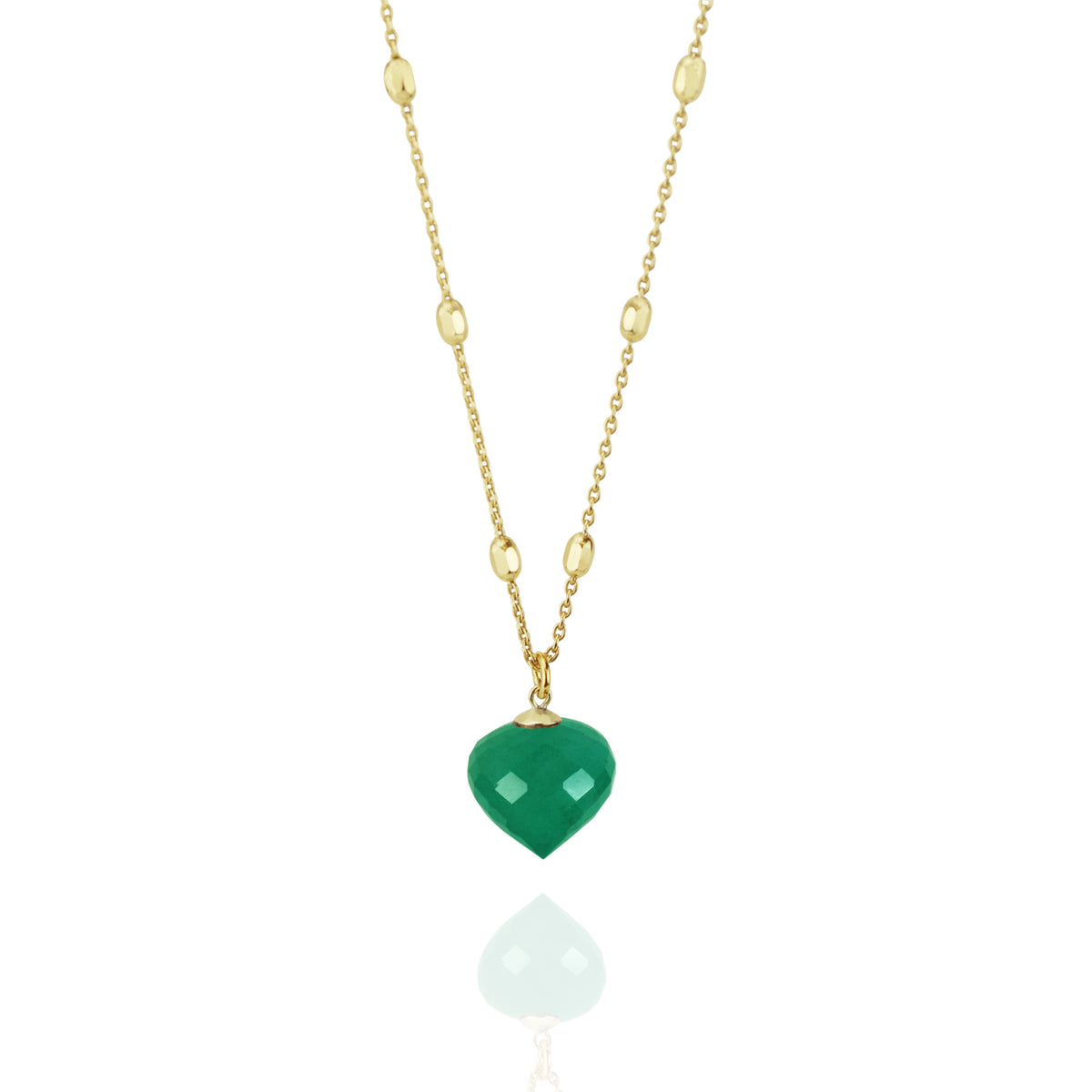 Minaret Pendant with Satellite Chain Necklace