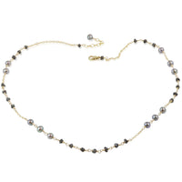 Pearl & Diamond Necklace