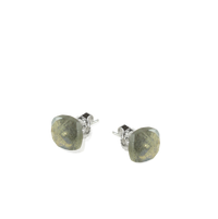 Labradorite Stud Earrings