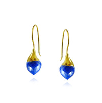 Minaret Gold Fish Hook Earrings