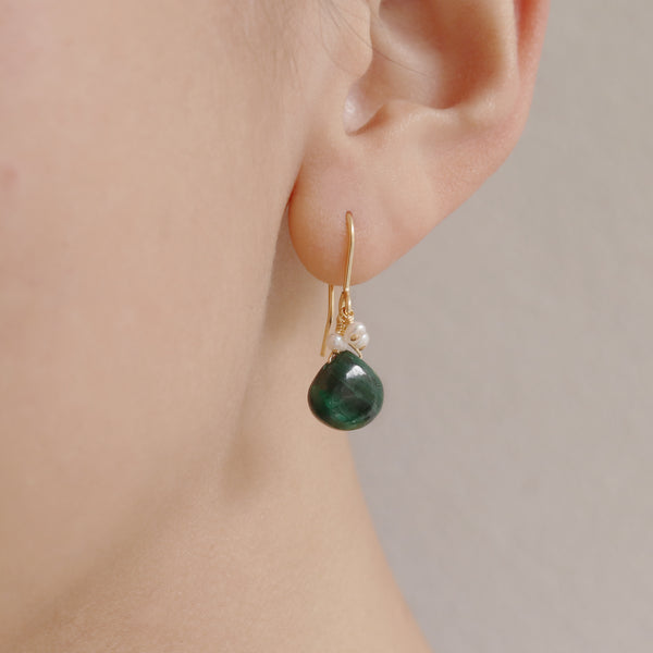 Dainty Smooth Drop Earrings