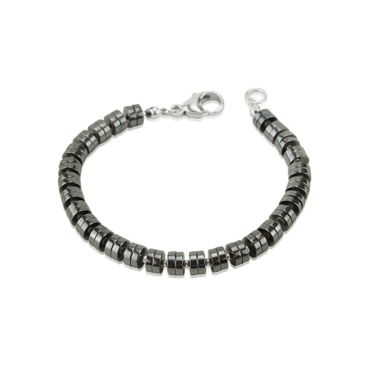 Hematite Beaded Bracelet