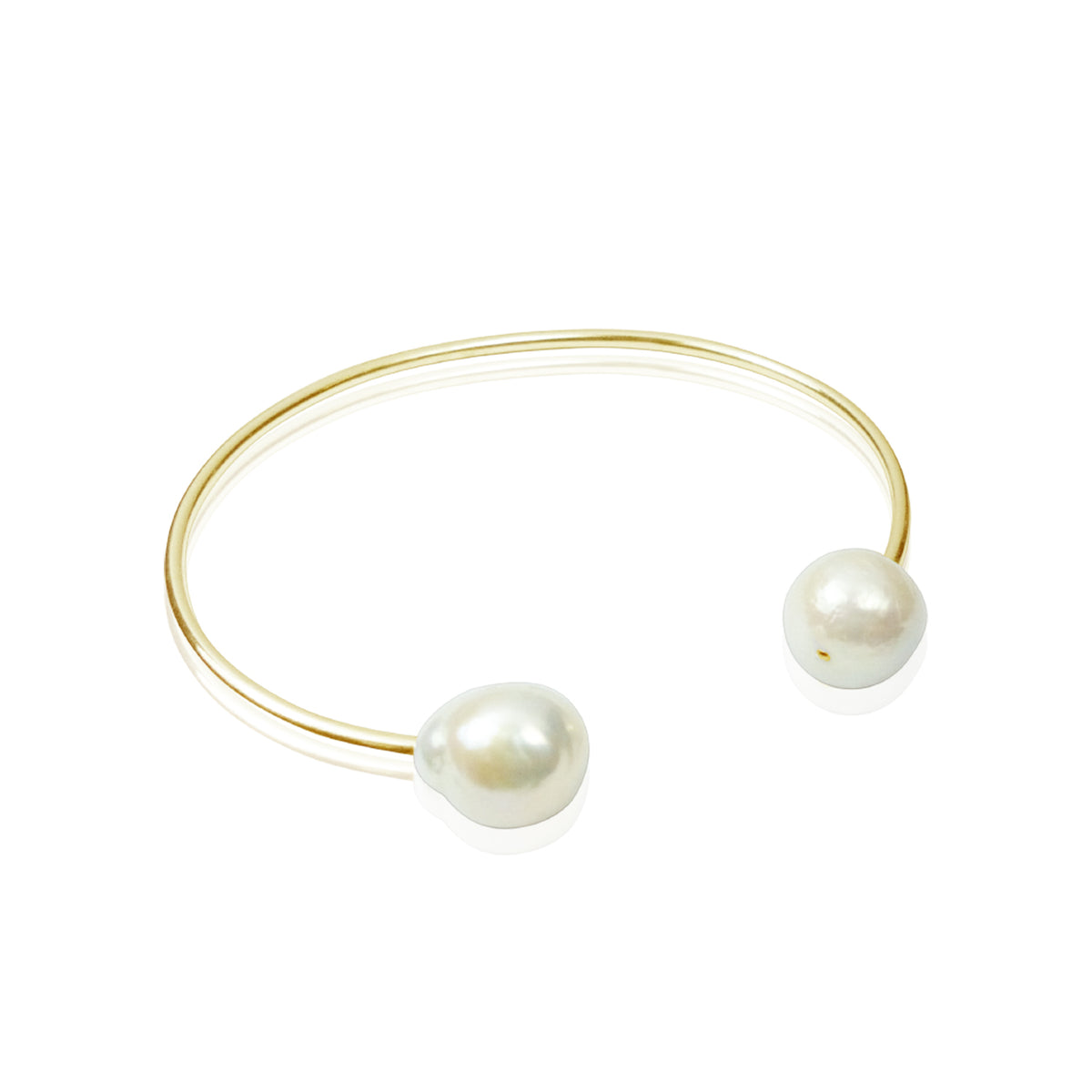 White Pearl Bangle