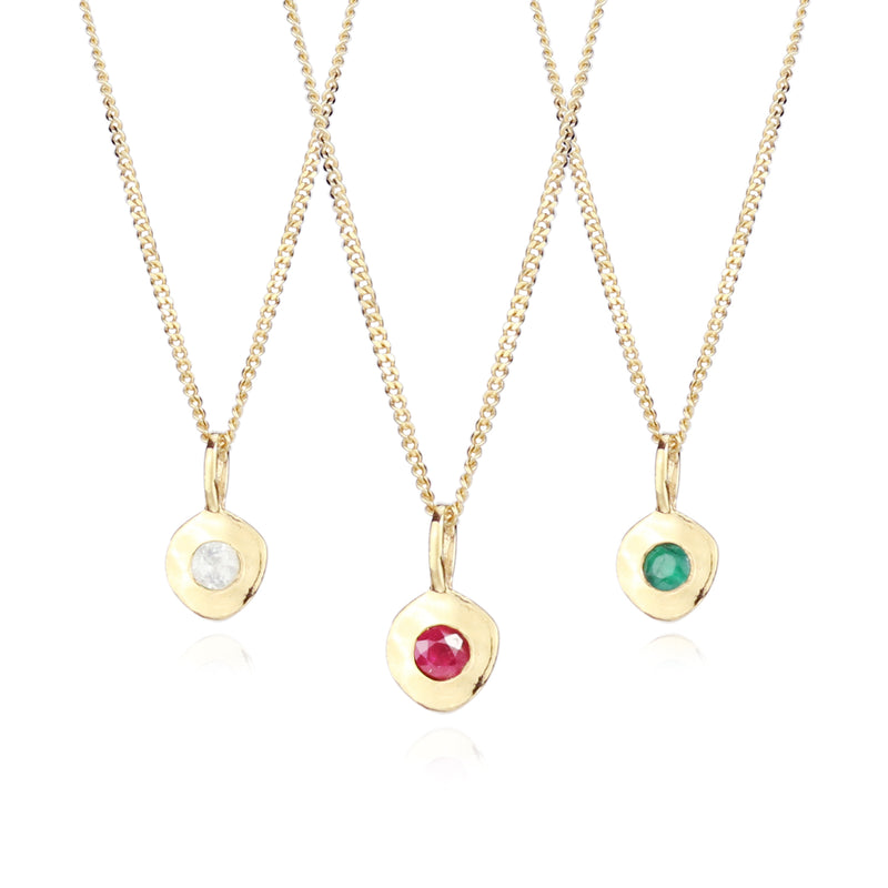 Nugget Set Pendant – Mounir Jewellery