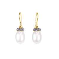 Pearl & Cluster Earrings