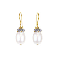 Pearl & Cluster Earrings