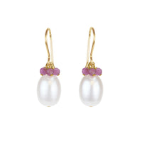 Pearl & Cluster Earrings