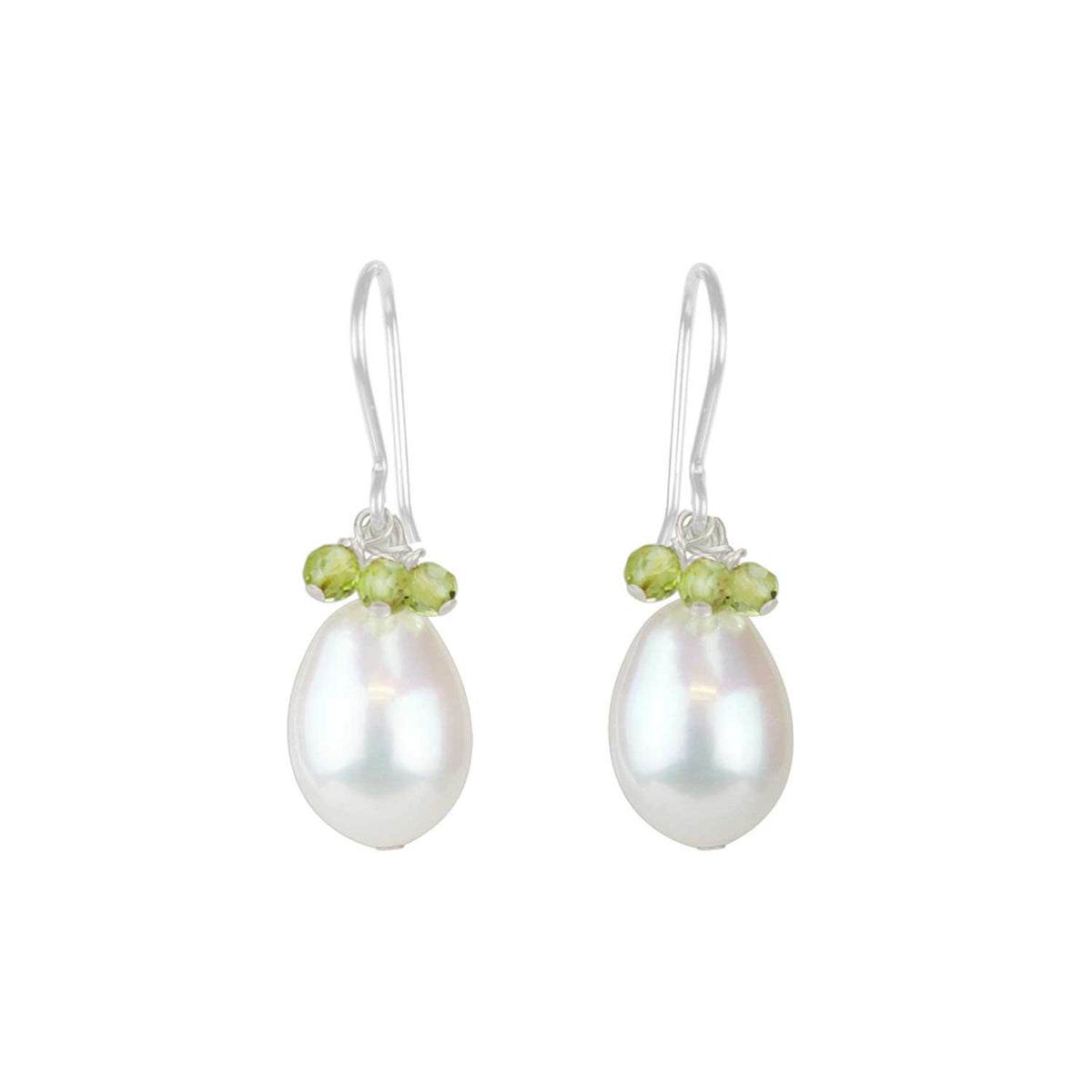 Pearl & Cluster Earrings