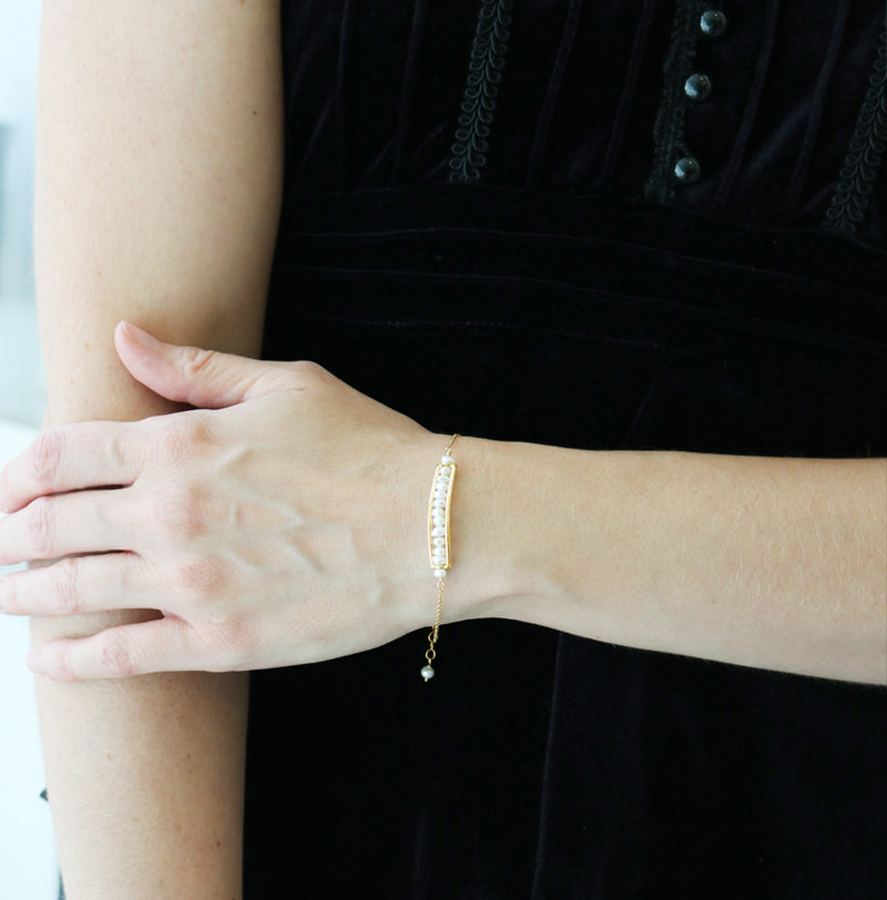 Pearl Pod Bracelet