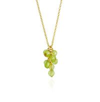 Grape Cluster Pendant Necklace