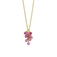 Grape Cluster Pendant Necklace