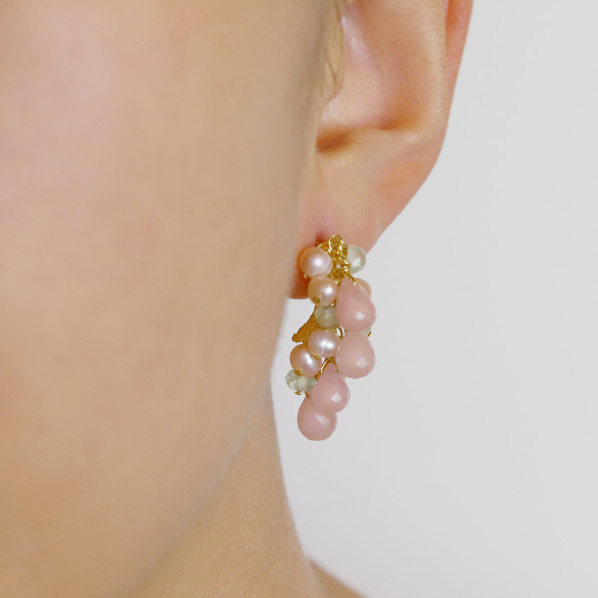 Clustered Stud Earrings