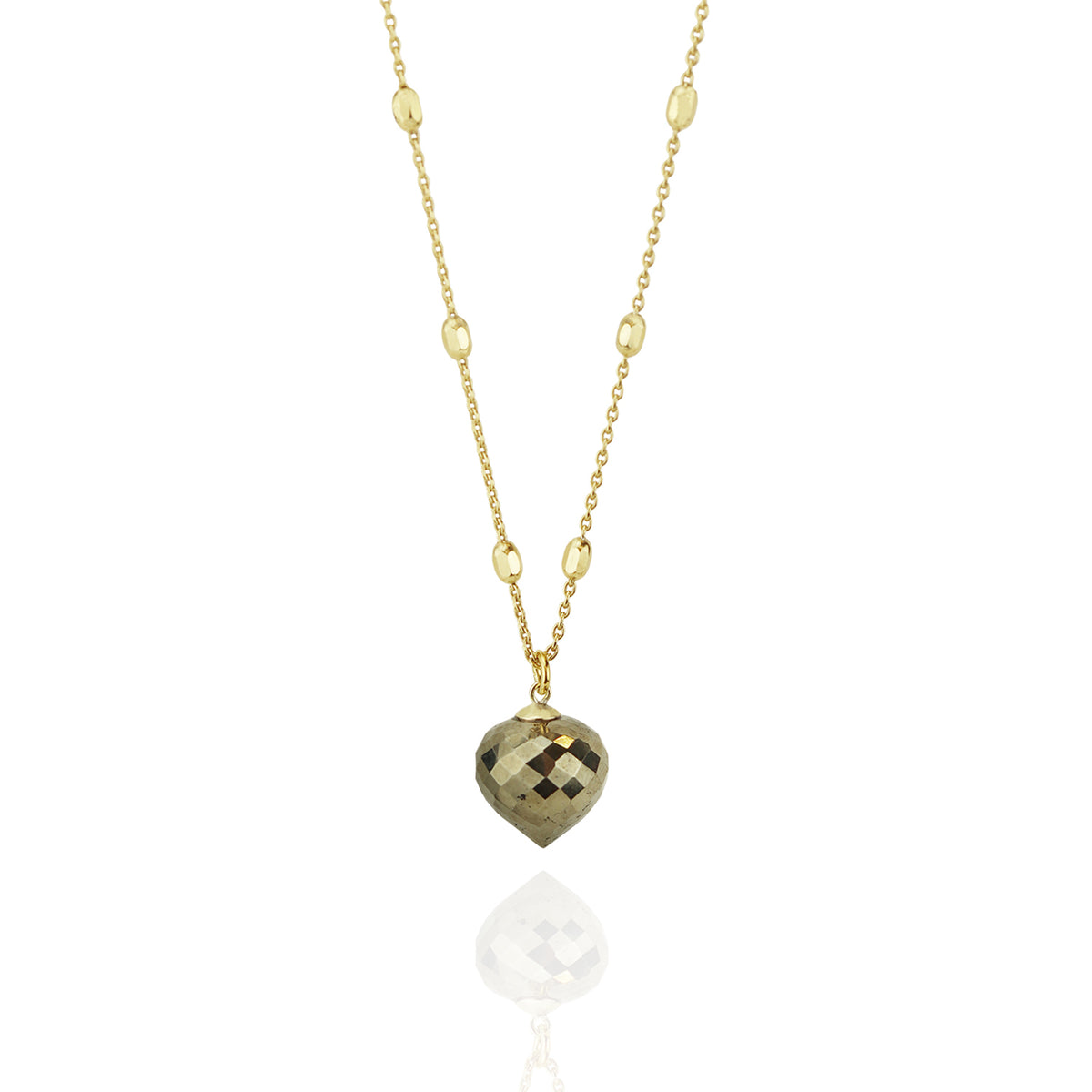 Minaret Pendant with Satellite Chain Necklace