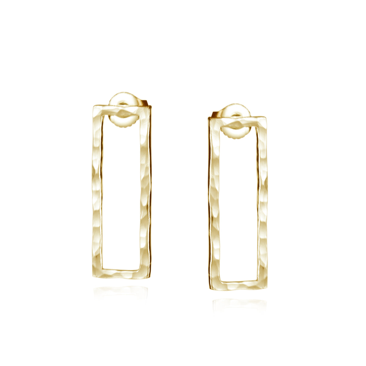 Rectangle Stud Earrings