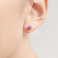 Ruby Stud Earrings