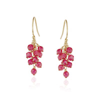 Grape Cluster Earrings
