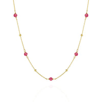 Beaded Satellite Chain Necklace