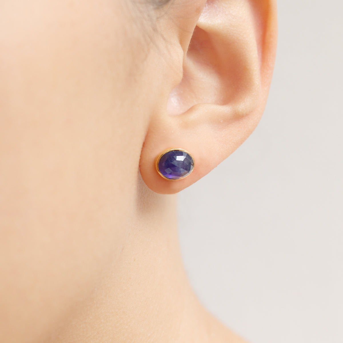 Sapphire Stud Earrings