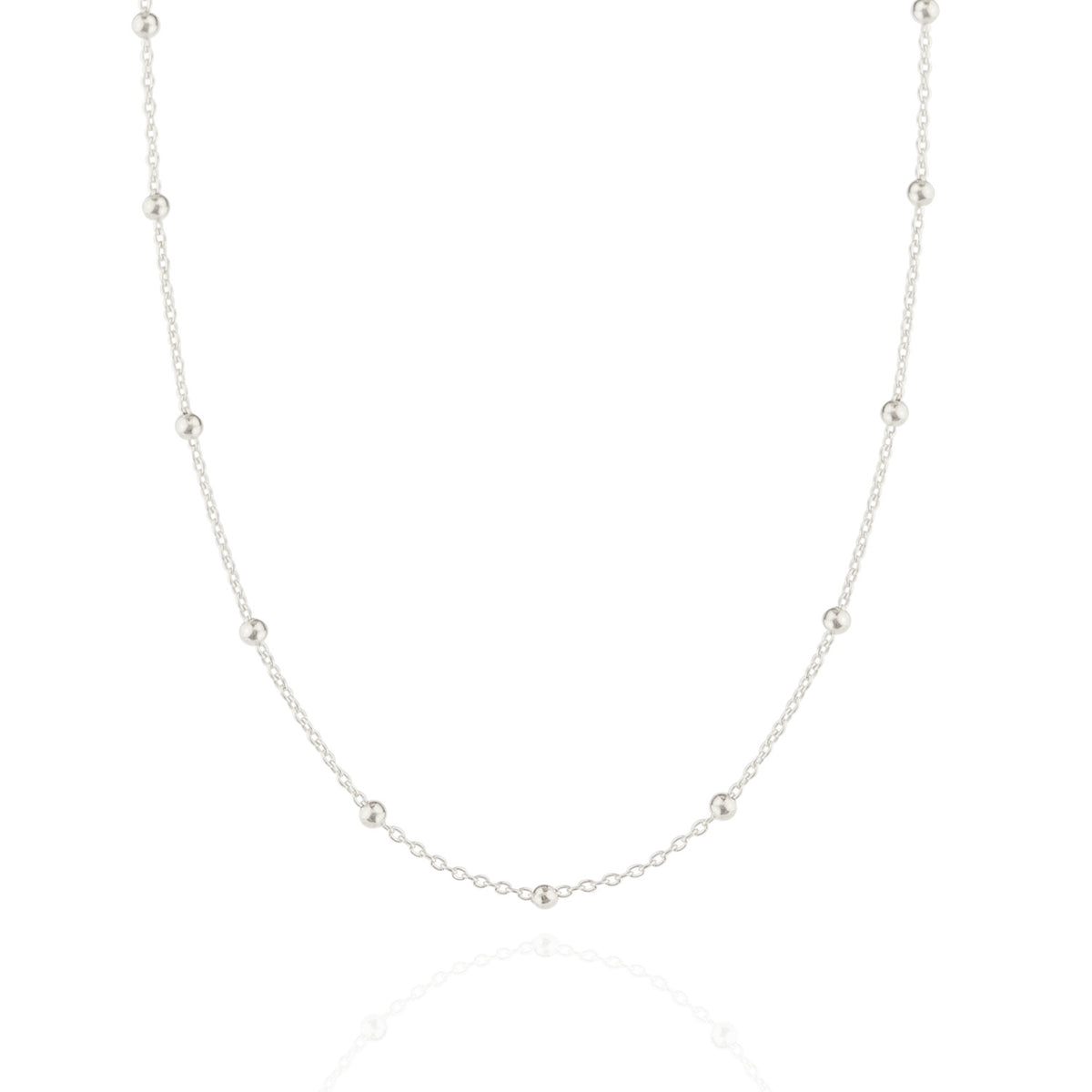 Plain Satellite Chain Necklace