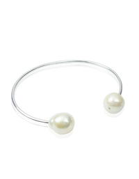 White Pearl Bangle