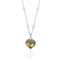 Minaret Pendant with Satellite Chain Necklace