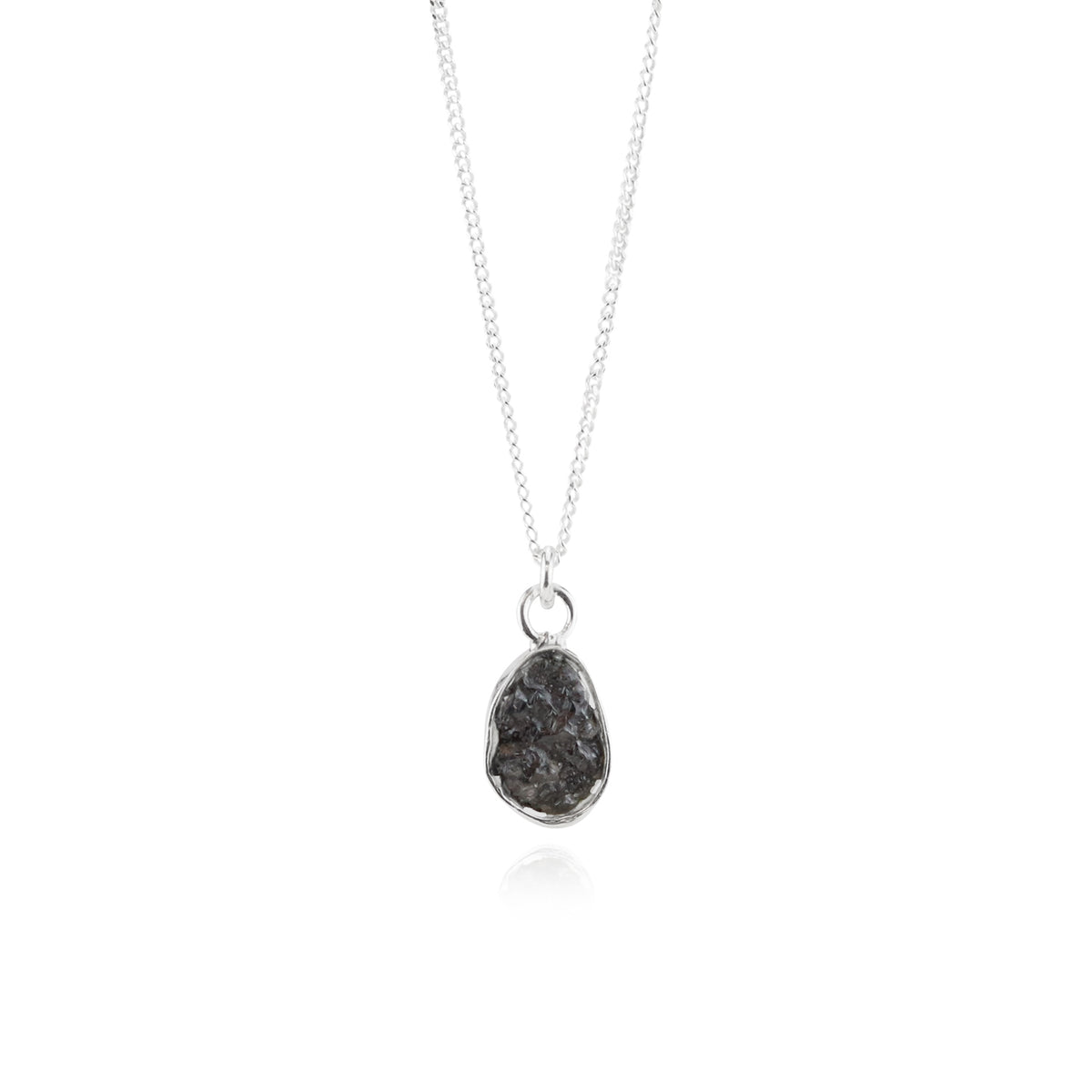 Rough Diamond Pendant Necklace