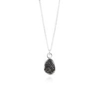 Rough Diamond Pendant Necklace