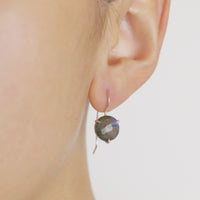 Faceted Gemstone Earrings